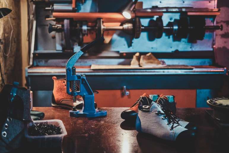 Hire People And Machines/Tools To Create Shoes 